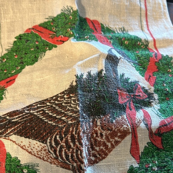 Vintage in new condition Christmas goose towel - Picture 2 of 3